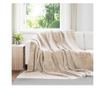 Одеяло Бежово 240 x 270 см Мека вълна thumbnail 2
