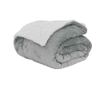 Одеяло Сив 220 x 240 cm Мека вълна thumbnail 1