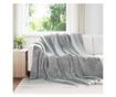 Одеяло Сив 220 x 240 cm Мека вълна thumbnail 2