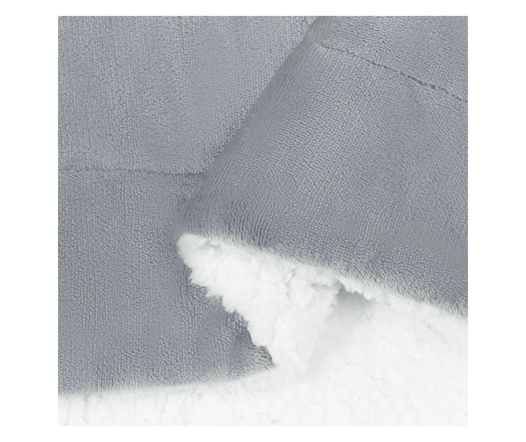 Одеяло Сив 220 x 240 cm Мека вълна - 4