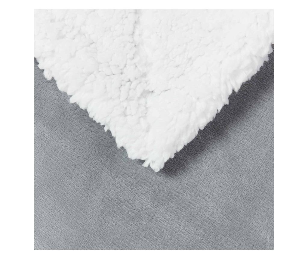 Одеяло Сив 220 x 240 cm Мека вълна - 5