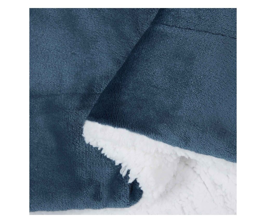 Одеяло Морски син 240 x 270 см Мека вълна - 4
