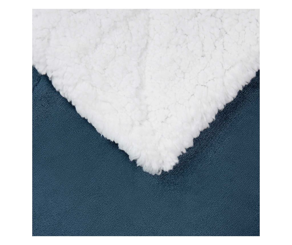 Одеяло Морски син 240 x 270 см Мека вълна - 5