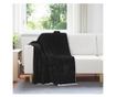 Одеяло Черно 130 x 150 cm Мека вълна thumbnail 2