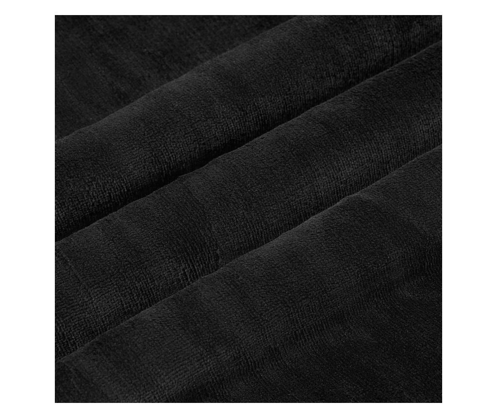 Одеяло Черно 240 x 270 см Мека вълна - 6