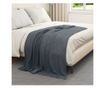Одеяло Тъмен сив 170 х 130 см Мека вълна thumbnail 3
