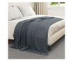 Одеала за хвърляне 24 pcs Тъмен сив 200 x 150 cm Мека вълна thumbnail 3