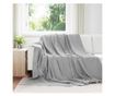 Одеала за хвърляне 6 pcs Сив 270 x 240 см Мека вълна thumbnail 2