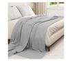 Одеала за хвърляне 6 pcs Сив 270 x 240 см Мека вълна thumbnail 3