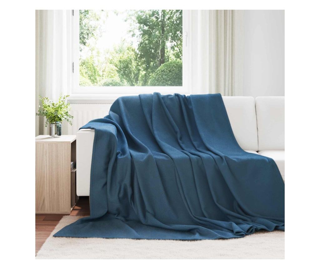 Одеяло Морски син 270 x 240 см Мека вълна - 2
