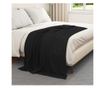 Одеала за хвърляне 24 pcs Черно 170 х 130 см Мека вълна thumbnail 3