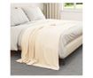 Одеяло Крем 170 х 130 см Мека вълна thumbnail 3