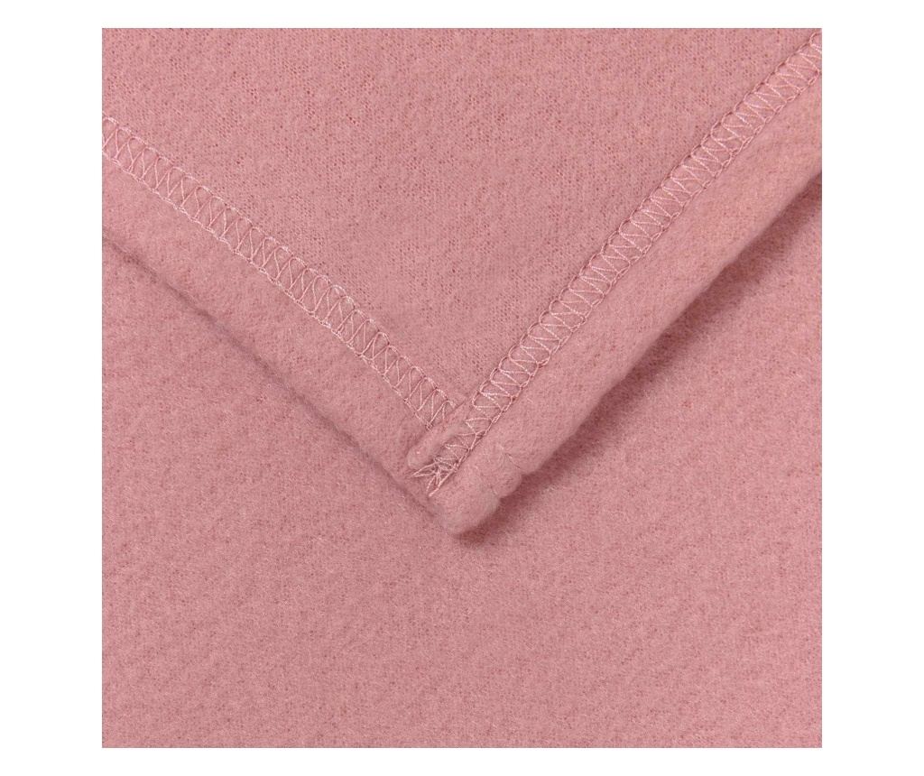 Одеяло Розово 200 x 150 cm Мека вълна - 5