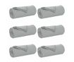 Одеала за хвърляне 6 pcs Сив 170 х 130 см Мека вълна thumbnail 1