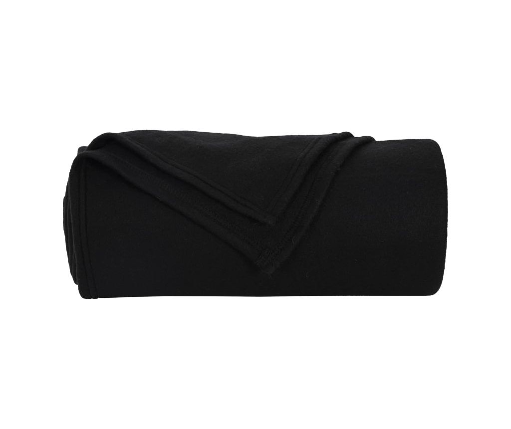 Одеала за хвърляне 6 pcs Черно 200 x 150 cm Мека вълна - 5