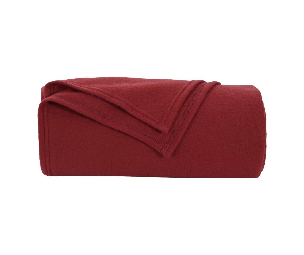Одеала за хвърляне 6 pcs Бордо червен 200 x 150 cm Мека вълна - 5