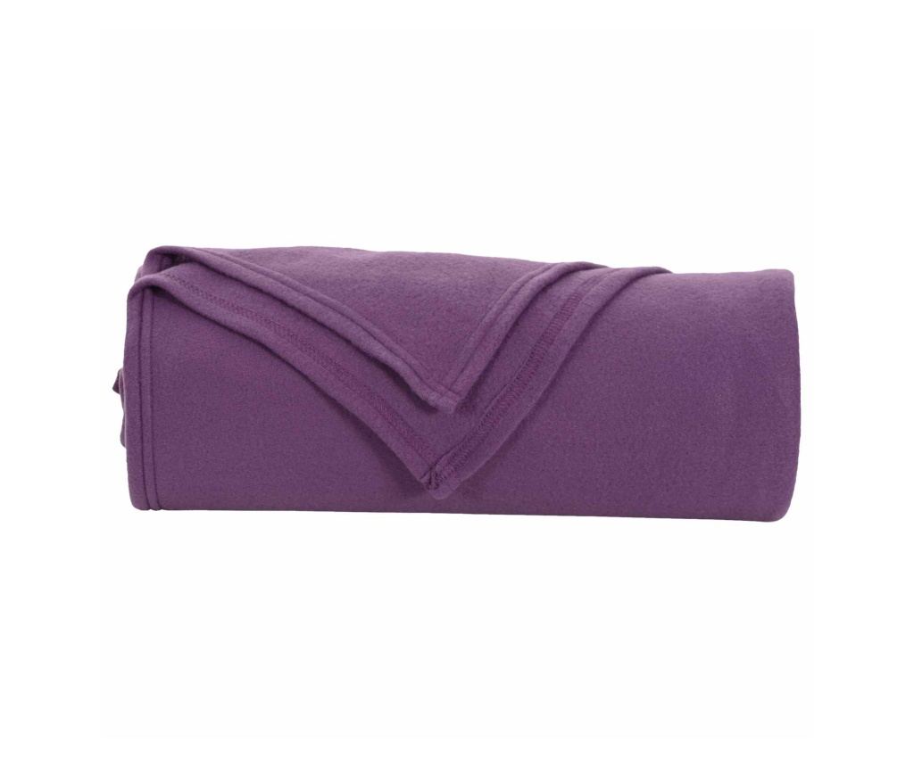 Одеала за хвърляне 6 pcs Лилаво 240 x 220 cm Мека вълна - 5