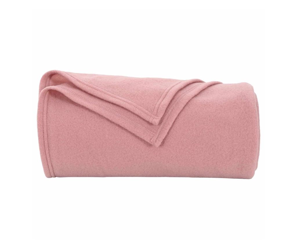 Одеала за хвърляне 6 pcs Розово 270 x 240 см Мека вълна - 5