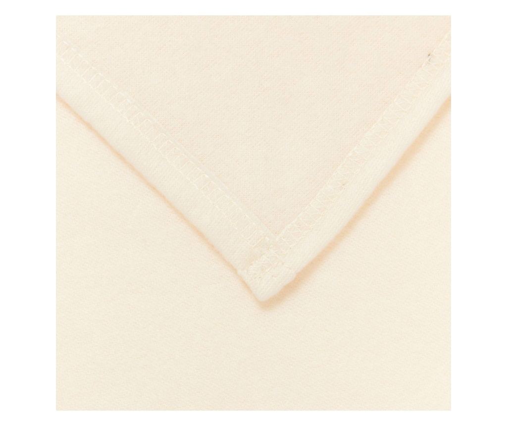 Одеала за хвърляне 6 pcs Крем 350 x 270 см Мека вълна - 4