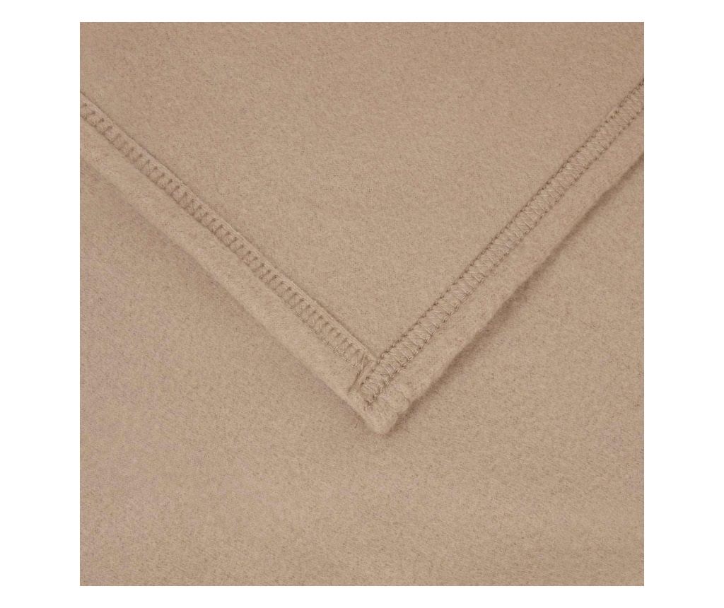 Одеала за хвърляне 6 pcs Камилски 210 x 140 см Мека вълна - 4