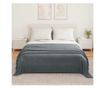 Одеяло Тъмен сив 350 x 270 см Мека вълна thumbnail 3