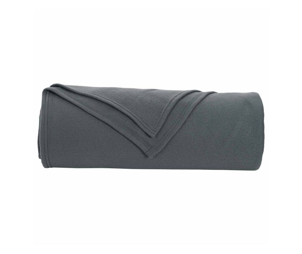 Одеала за хвърляне 6 pcs Тъмен сив 210 x 140 см Мека вълна - 5