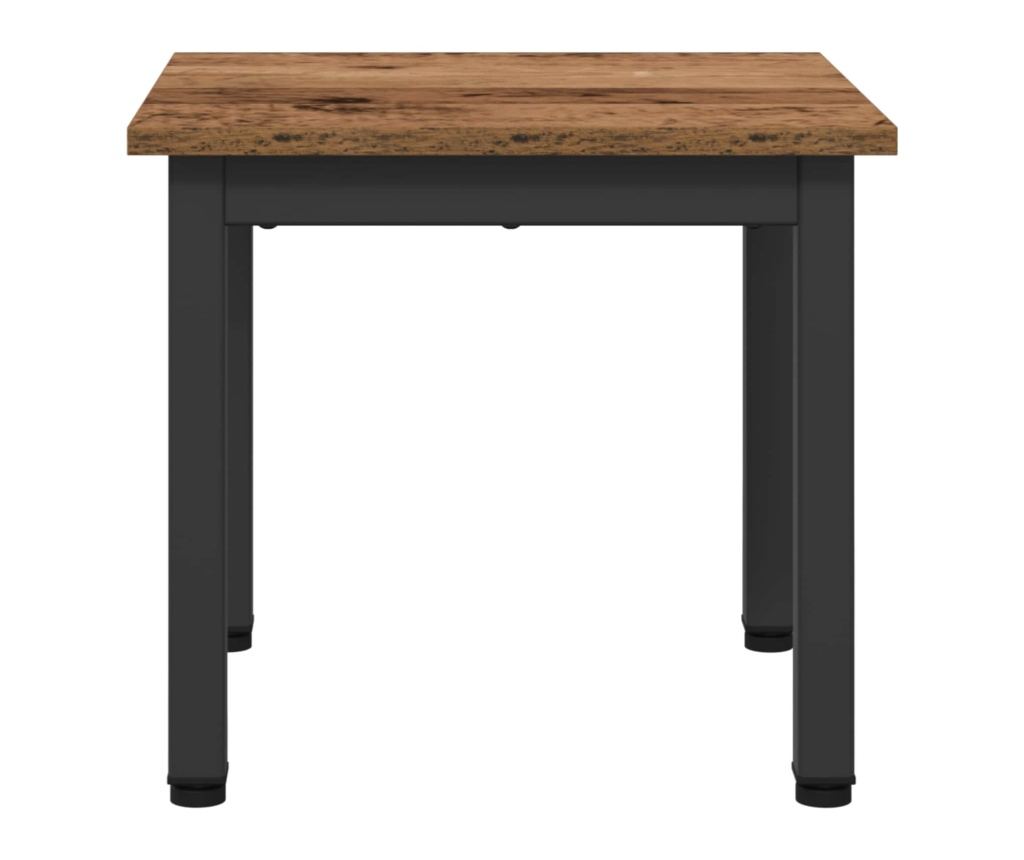 Масичка за кафе Старо дърво 40 x 40 x 36 cm Инженерно дърво - 5