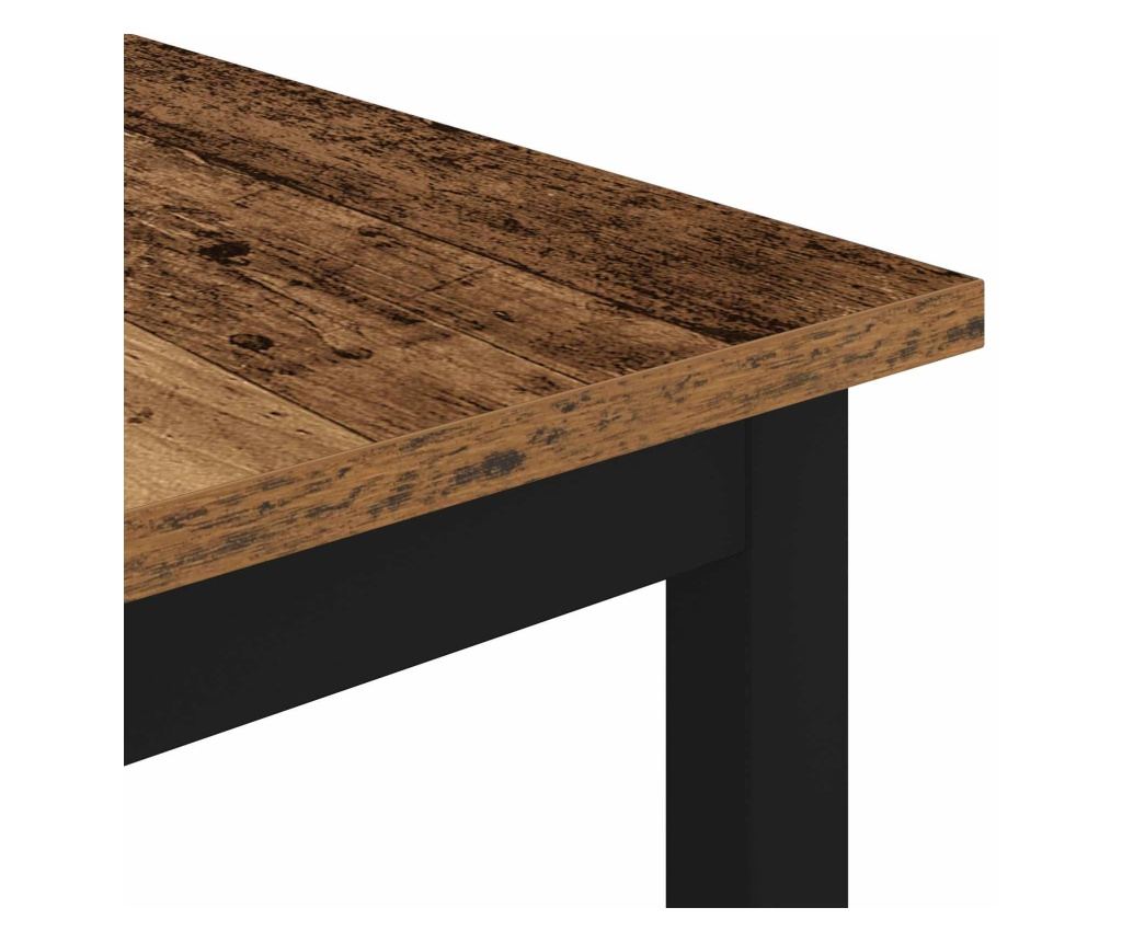 Масичка за кафе Старо дърво 40 x 40 x 36 cm Инженерно дърво - 6