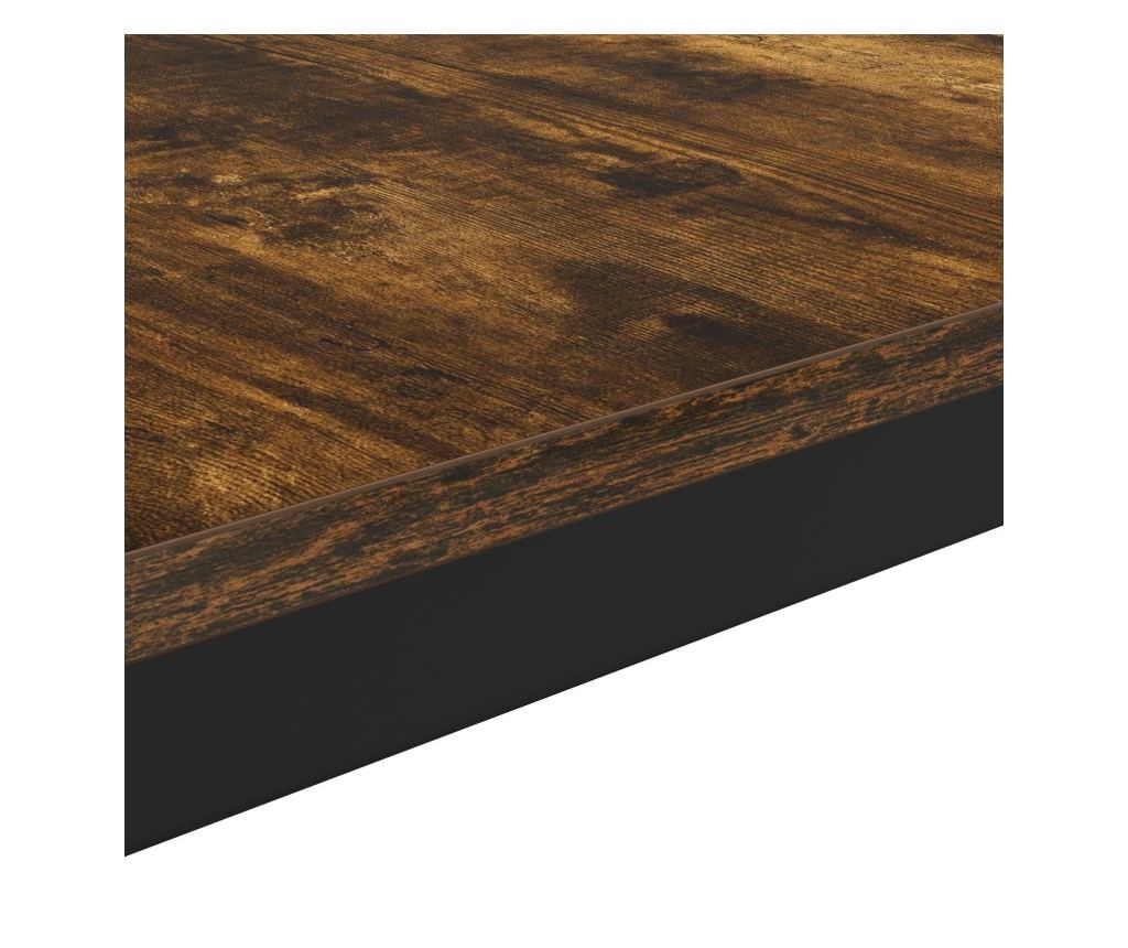 Масичка за кафе Димящ дъб 60 x 50 x 36 см Инженерно дърво - 7