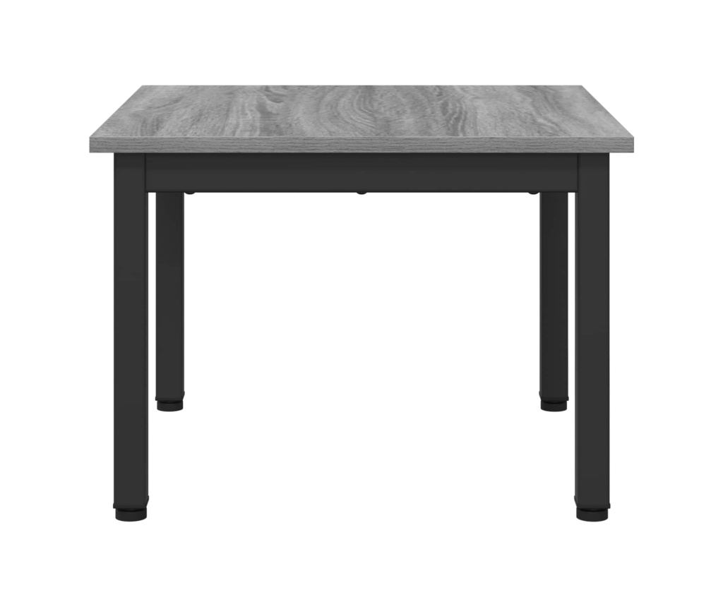 Масичка за кафе Сив Сонома 50 x 50 x 36 см Инженерно дърво - 4