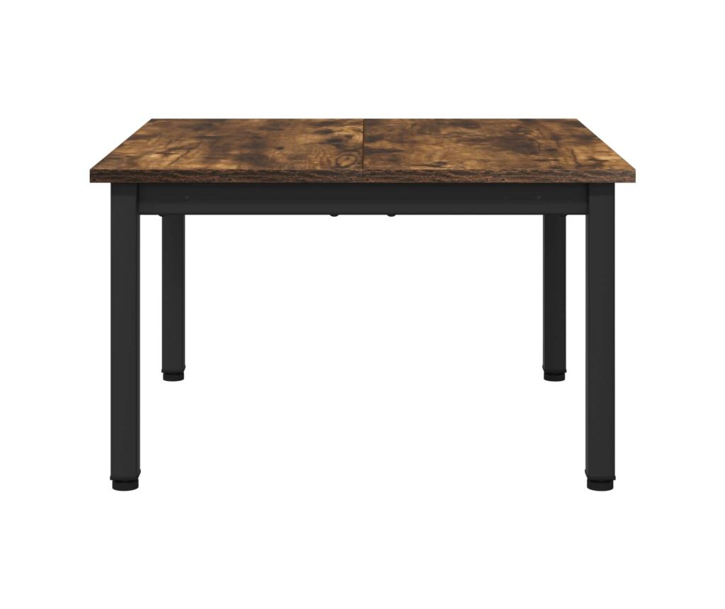 Масичка за кафе Димящ дъб 60 x 60 x 36 cm Инженерно дърво - 4