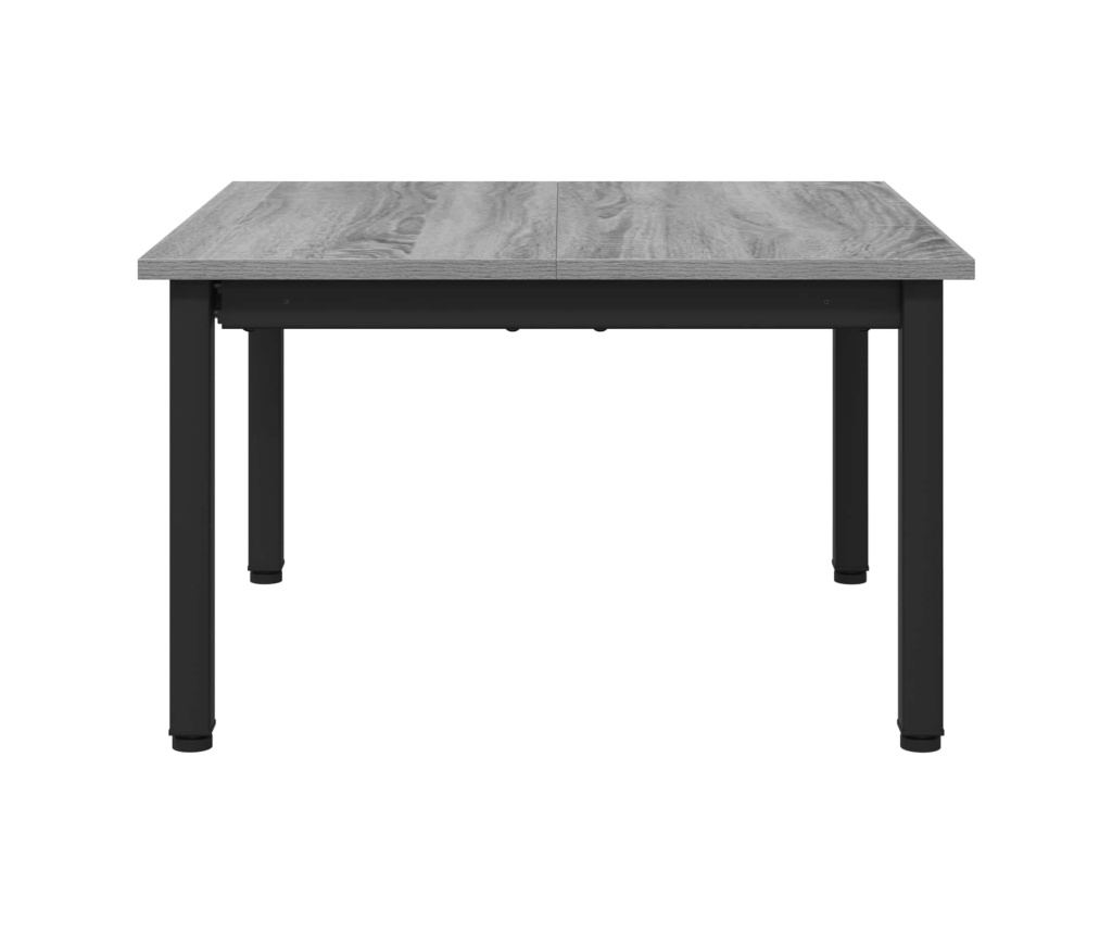 Масичка за кафе Сив Сонома 60 x 60 x 36 cm Инженерно дърво - 4