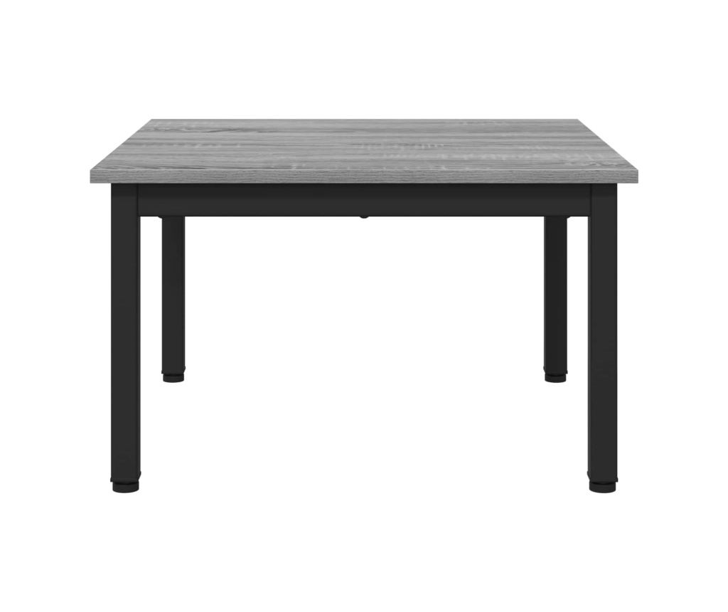 Масичка за кафе Сив Сонома 60 x 60 x 36 cm Инженерно дърво - 5