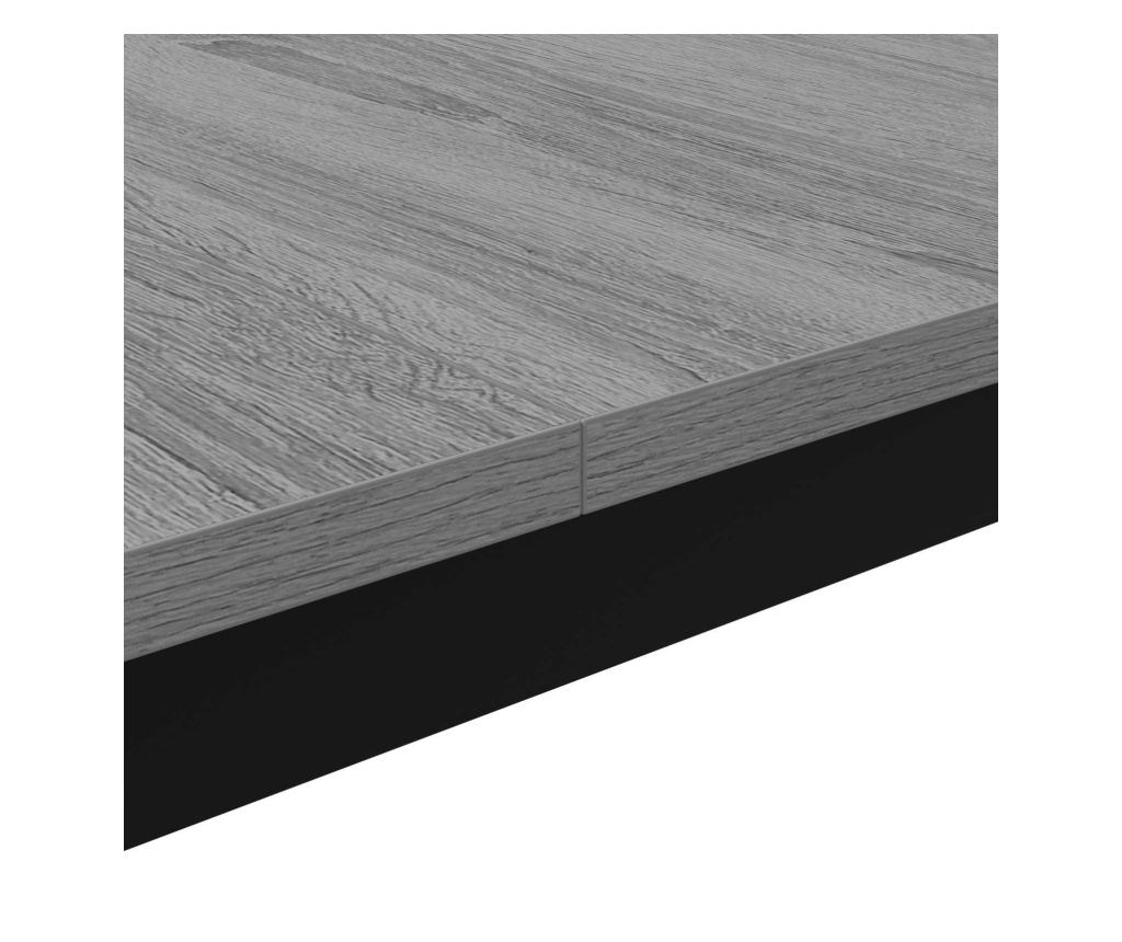 Масичка за кафе Сив Сонома 60 x 60 x 36 cm Инженерно дърво - 7