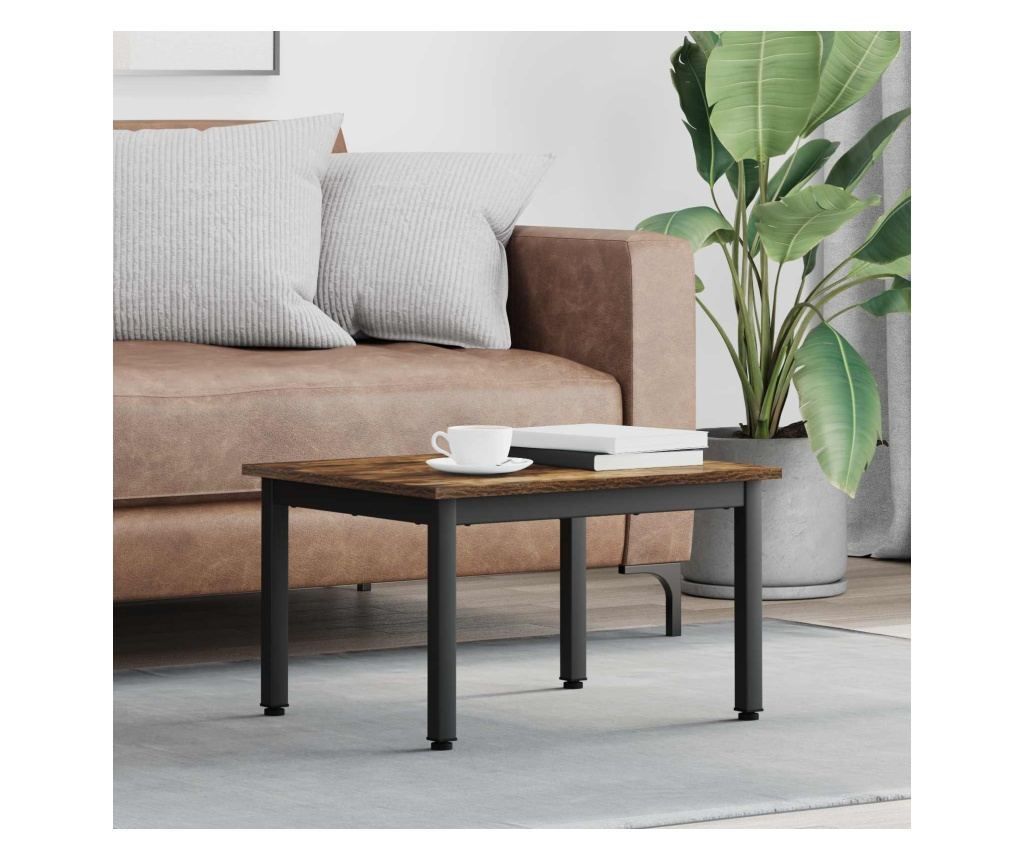 Масичка за кафе Димящ дъб 60 x 50 x 36 см Инженерно дърво - 2