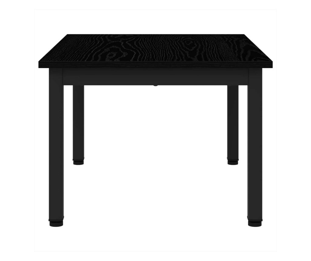 Масичка за кафе Черния дъб 70 x 50 x 36 см Инженерно дърво - 4