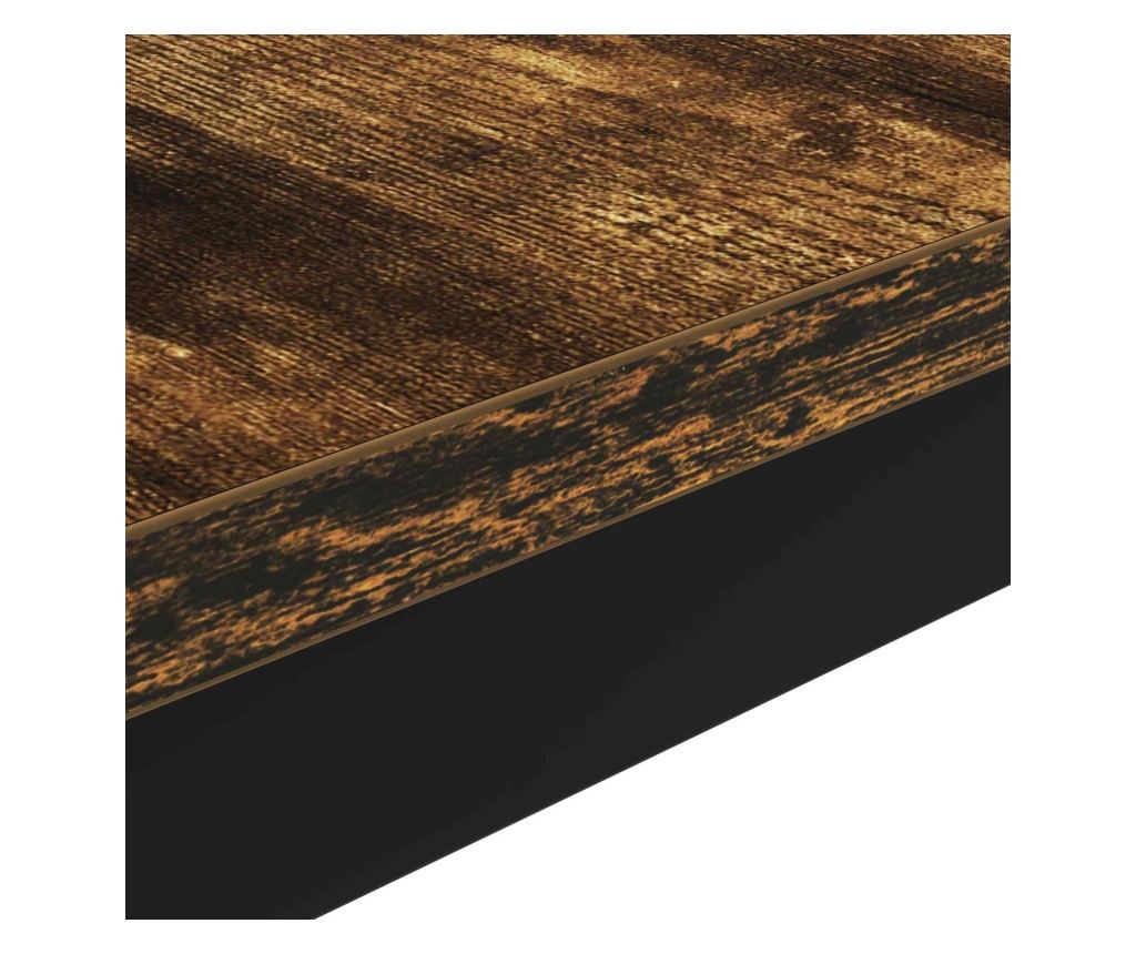 Масичка за кафе Димящ дъб 70 x 50 x 36 см Инженерно дърво - 7