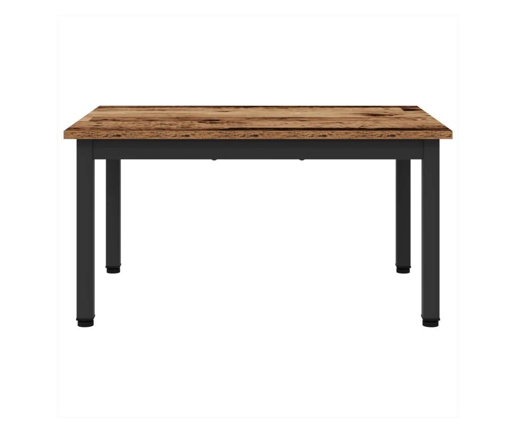 Масичка за кафе Старо дърво 70 x 50 x 36 см Инженерно дърво - 5