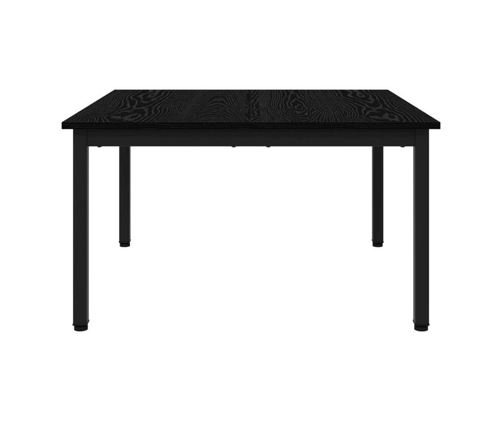 Масичка за кафе Черния дъб 80 x 80 x 45 cm Инженерно дърво - 5