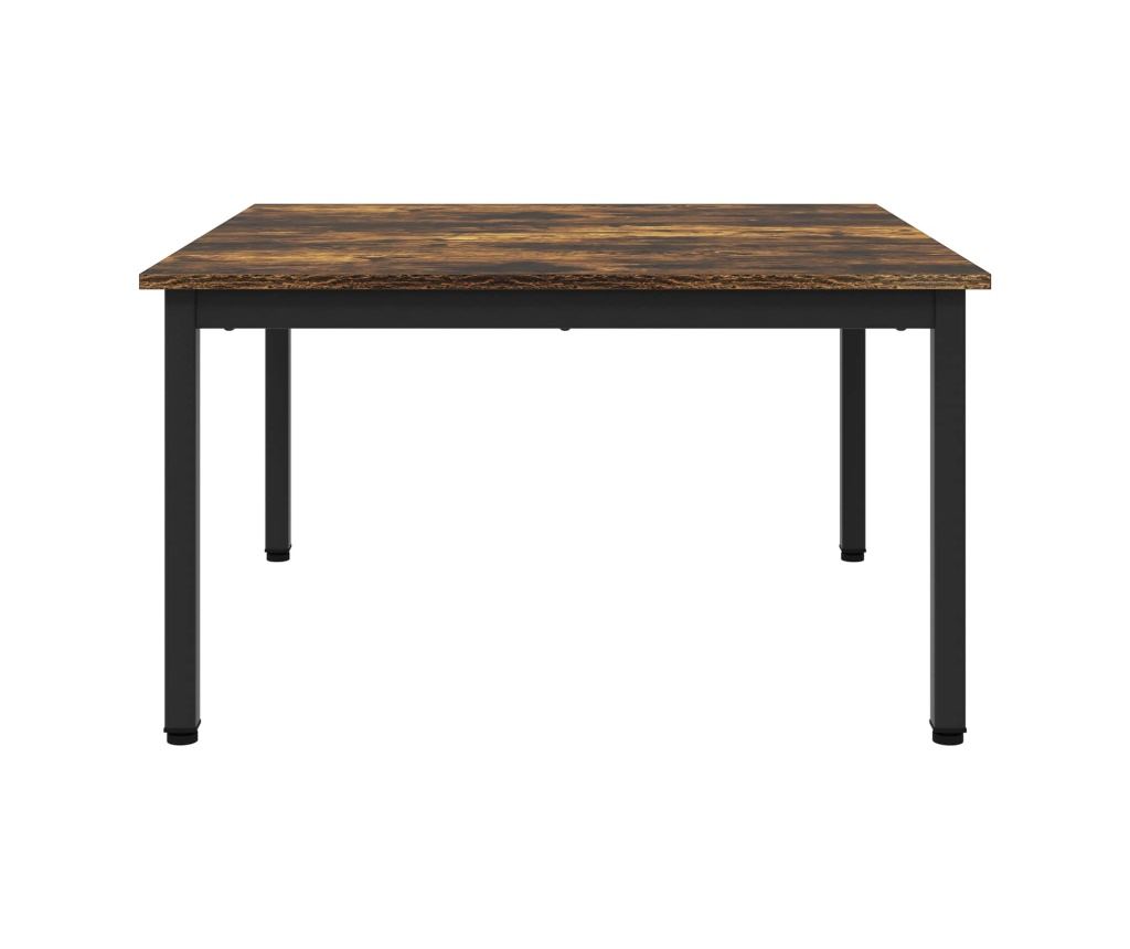 Масичка за кафе Димящ дъб 80 x 80 x 45 cm Инженерно дърво - 4