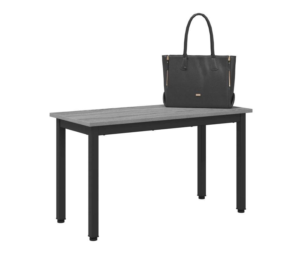 Пейка Сив Сонома 80 x 35 x 45 cm Инженерно дърво - 3