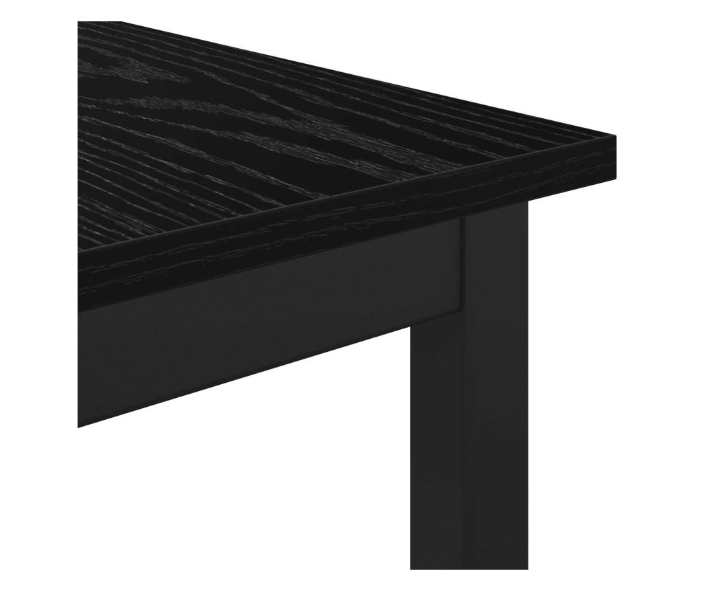 Пейка Черния дъб 110 x 35 x 45 cm Инженерно дърво - 6