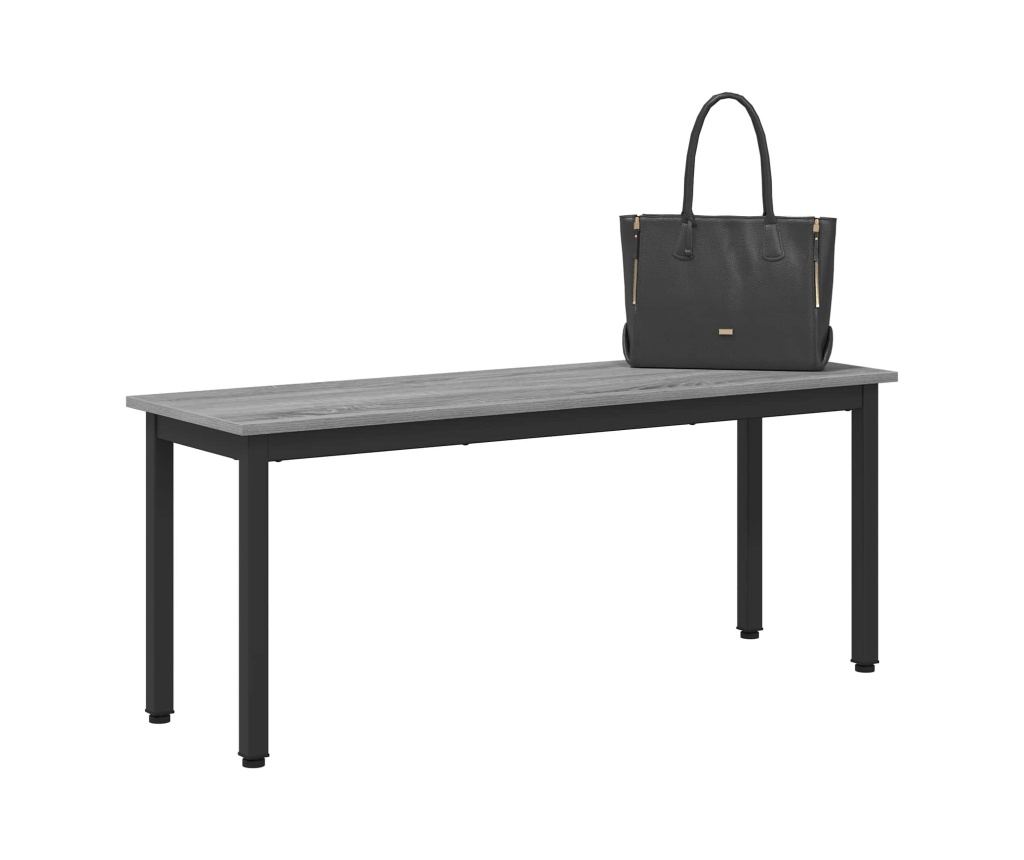 Пейка Сив Сонома 110 x 35 x 45 cm Инженерно дърво - 3