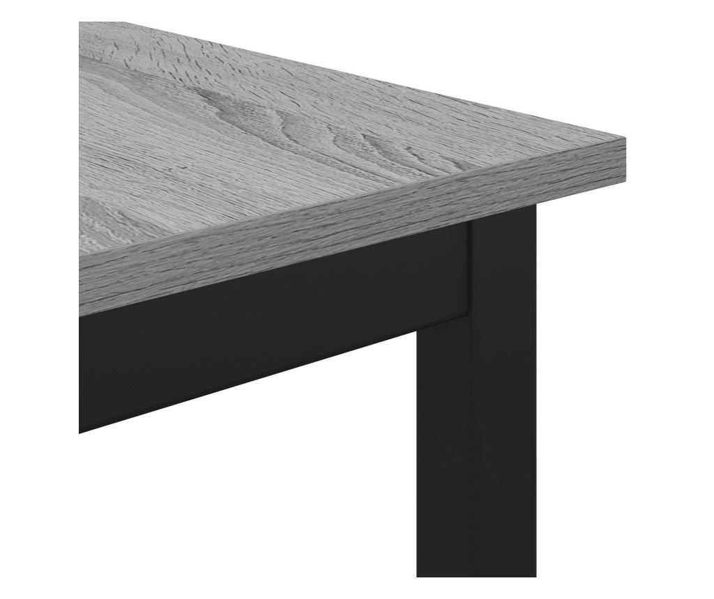 Пейка Сив Сонома 110 x 35 x 45 cm Инженерно дърво - 6