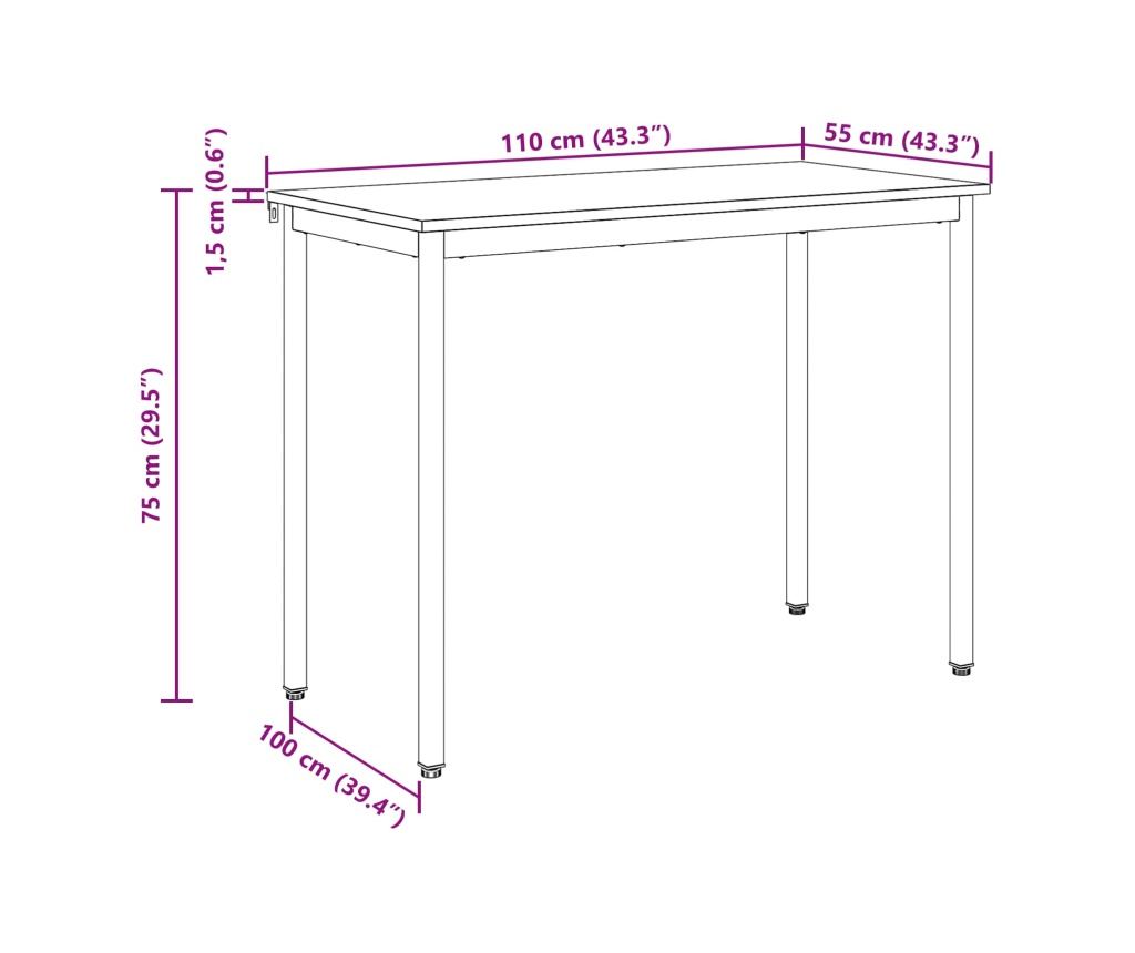 Трапезни маси МЕТАЛ - 10
