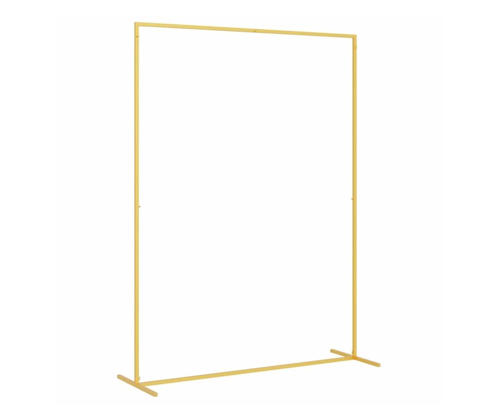 Сватбена арка Златист 150 x 49,5 x 200 см Стомана - 5