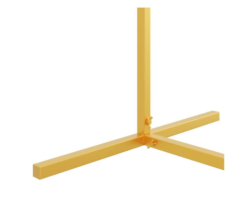 Сватбена арка Златист 150 x 49,5 x 200 см Стомана - 6
