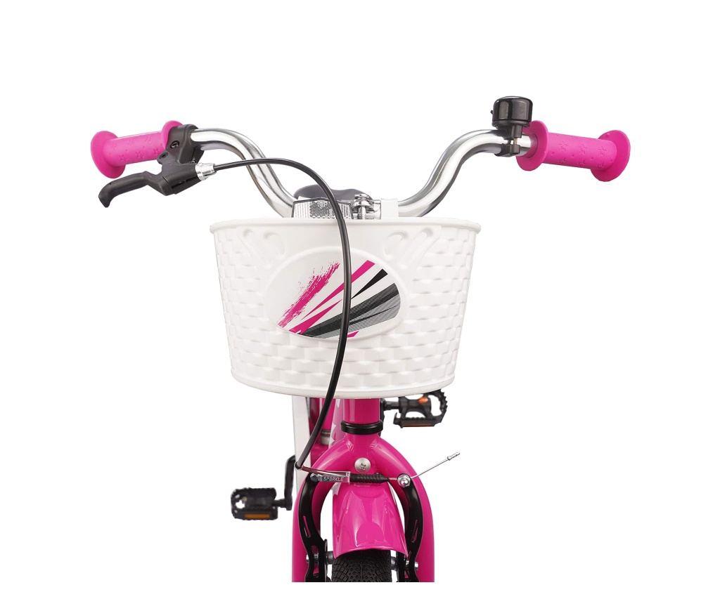 Детски Велосипед 20 инча за 6-11 години Тъмен розов - 5