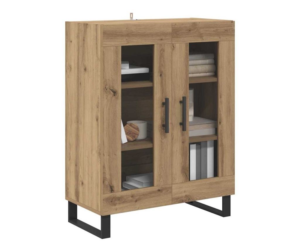 Служебен шкаф Дъб 69,5 x 34 x 90 см Инженерно дърво - 3