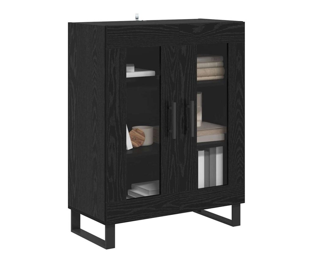 Служебен шкаф Черния дъб 69,5 x 34 x 90 см Инженерно дърво - 3